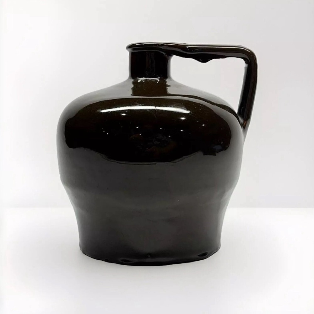 1920’s Ceramic Friar Musical Liquor Jug DECANTER Music Box Prohibition Era